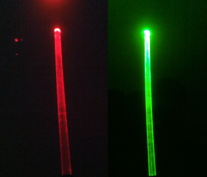 Blue / Green / Red laser glowstick , laser light stick, laser fluorescence stick ,wholesale price